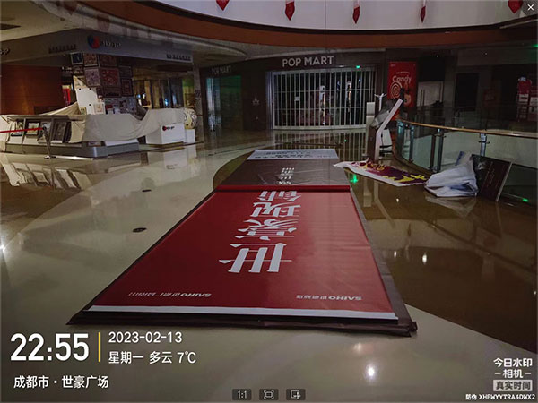 成都噴繪如何選擇合適的廣告材料？